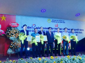 Du Học Hoa Kỳ Tâm An nhận thư cảm ơn của trường Đại Học Phan Thiết