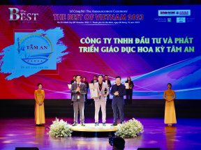 TÂM AN EDU NHẬN CHỨNG NHẬN TOP 10 THƯƠNG HIỆU – DỊCH VỤ TỐT NHẤT VIỆT NAM NĂM 2023
