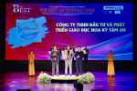 TÂM AN EDU NHẬN CHỨNG NHẬN TOP 10 THƯƠNG HIỆU – DỊCH VỤ TỐT NHẤT VIỆT NAM NĂM 2023